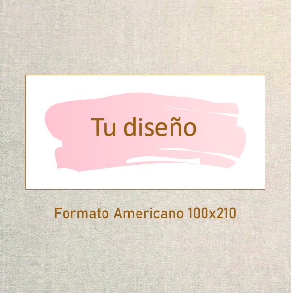 Invitación DL (100x210 mm o 210x100 mm)