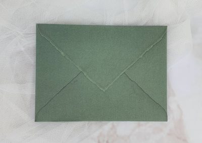 Sobre artesanal verde